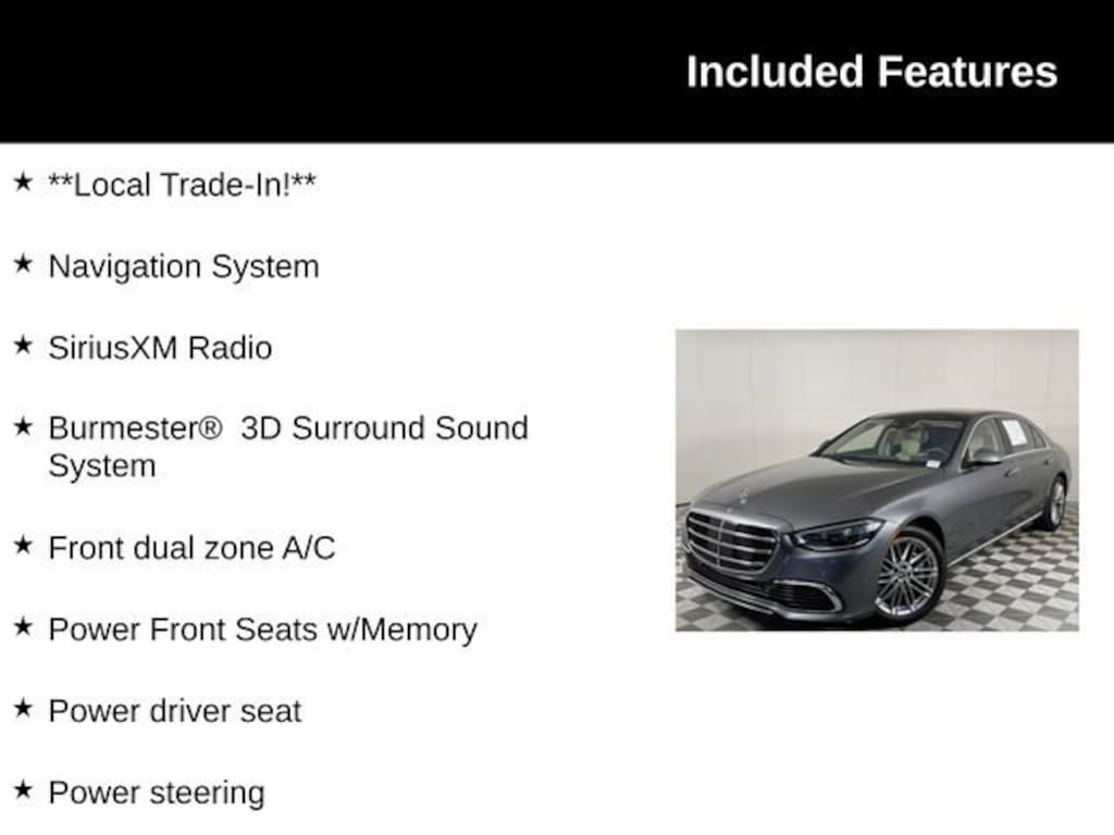 Used 2021 Mercedes-Benz S 580 4matic Sedan