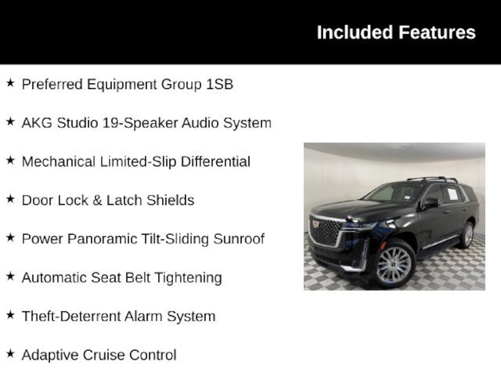 Certified 2024 CADILLAC Escalade Premium Luxury SUV