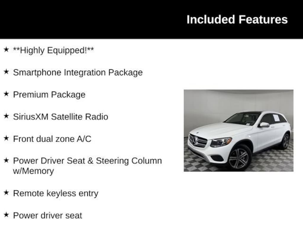 Used 2019 Mercedes-Benz GLC 300 GLC 300 SUV