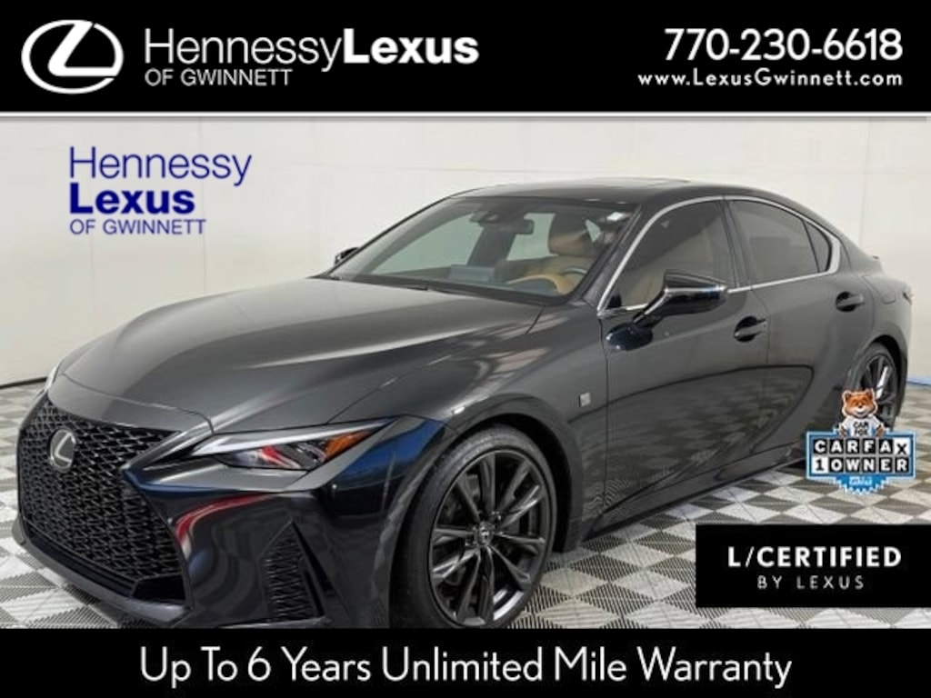 Certified 2025 Lexus IS 350 F SPORT Design Sedan