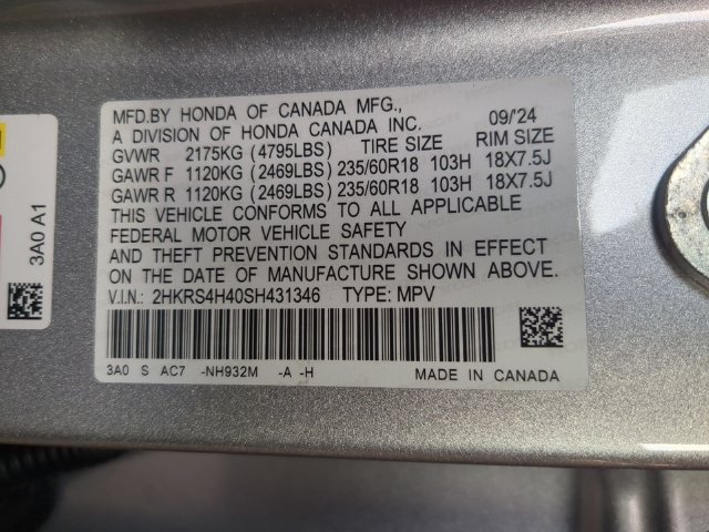 2025 Honda CR-V EX - Photo 23