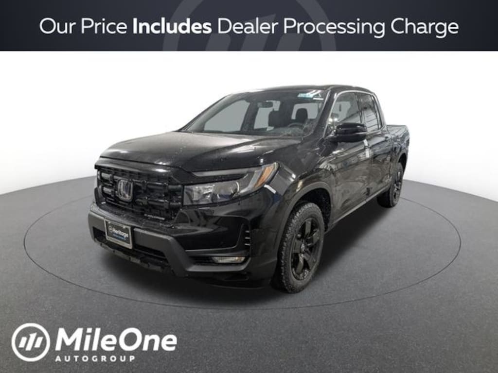 New 2026 Honda Ridgeline Black Edition Truck Crew Cab