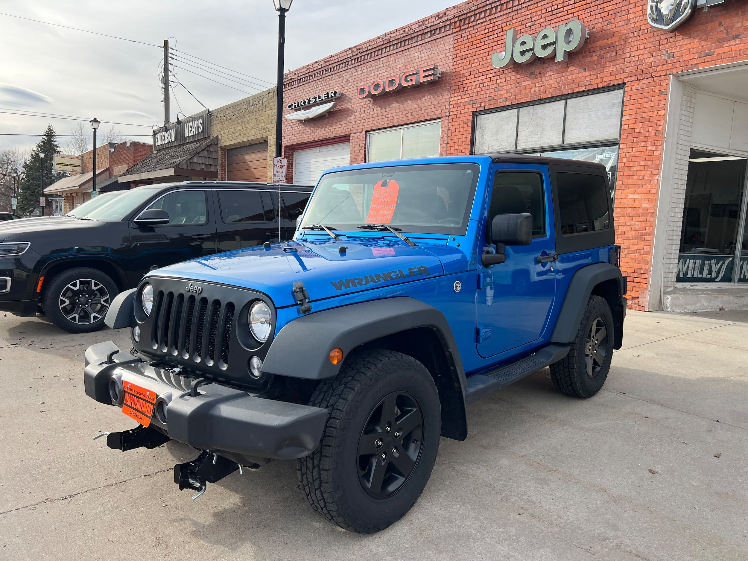 2016 Jeep Wrangler Black Bear