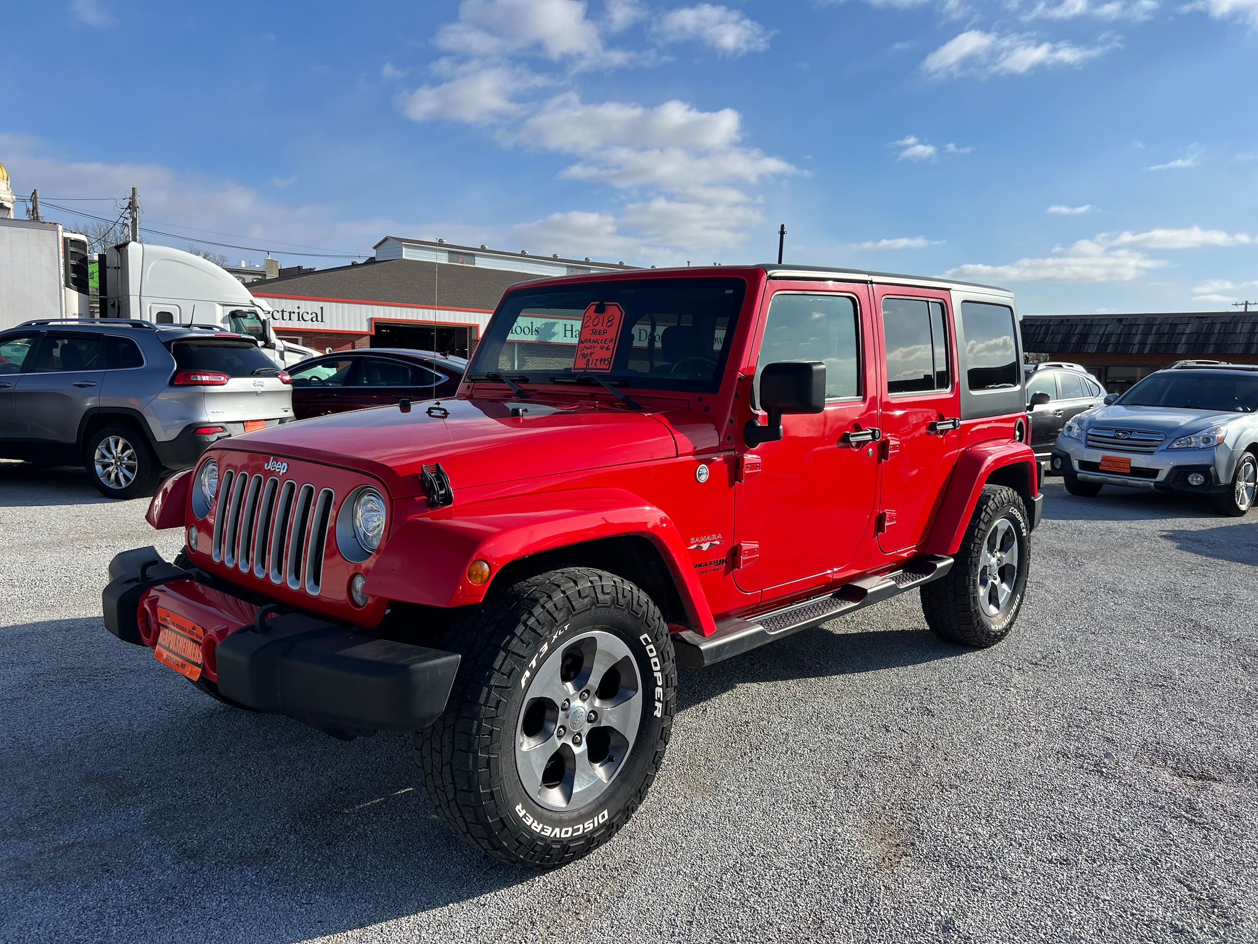 2018 Jeep Wrangler JK Unlimited Sahara