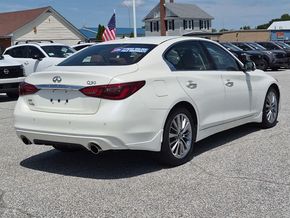 Used 2023 INFINITI Q50 LUXE Sedan