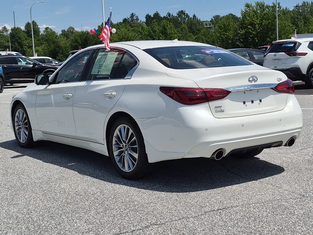 Used 2023 INFINITI Q50 LUXE Sedan