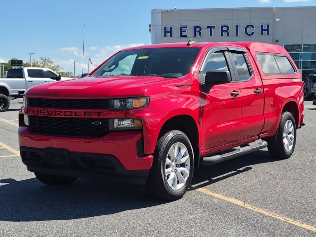 Used 2021 Chevrolet Silverado 1500 Custom 4WD Double Cab 147 Truck Double Cab