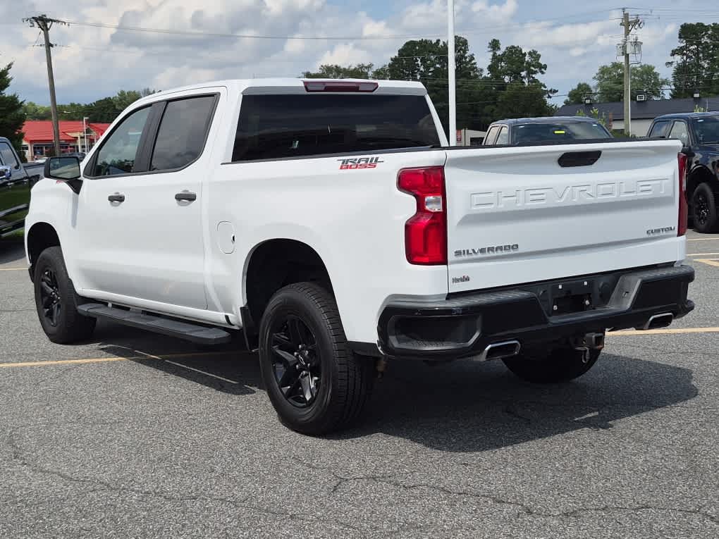 Used 2021 Chevrolet Silverado 1500 Custom Trail Boss Truck Crew Cab