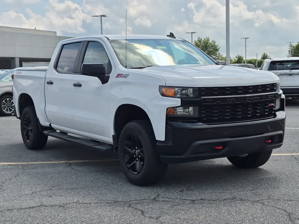 Used 2021 Chevrolet Silverado 1500 Custom Trail Boss Truck Crew Cab
