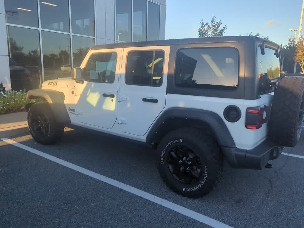 Used 2022 Jeep Wrangler Unlimited Willys SUV