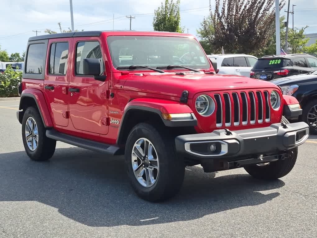 Used 2018 Jeep Wrangler Unlimited Sahara SUV