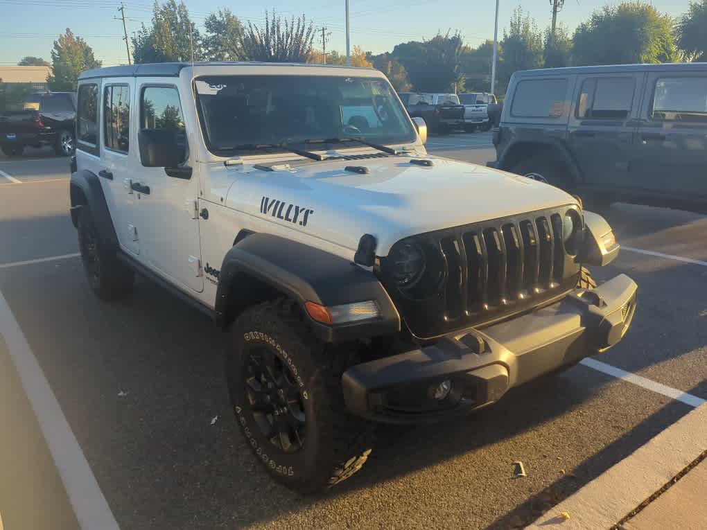 Used 2022 Jeep Wrangler Unlimited Willys SUV