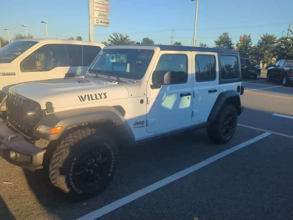 Used 2022 Jeep Wrangler Unlimited Willys SUV