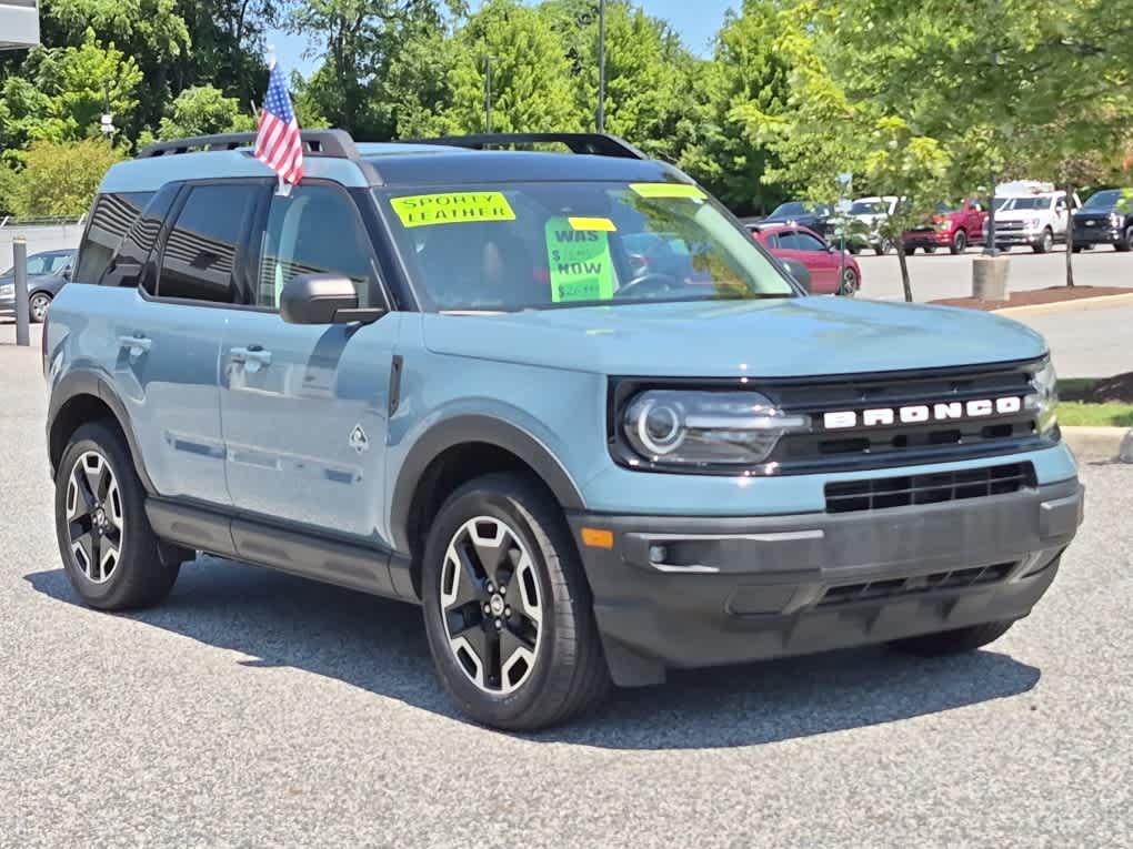 Certified 2023 Ford Bronco Sport Outer Banks SUV