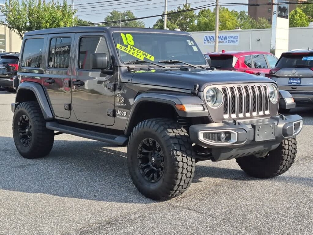 Used 2018 Jeep Wrangler Unlimited Sahara 4x4