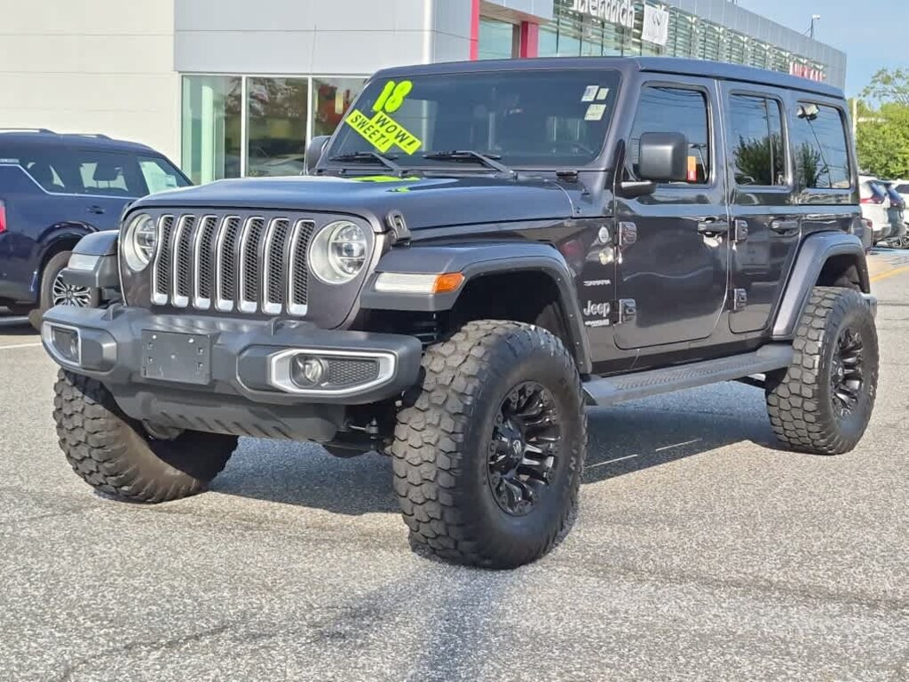 Used 2018 Jeep Wrangler Unlimited Sahara 4x4