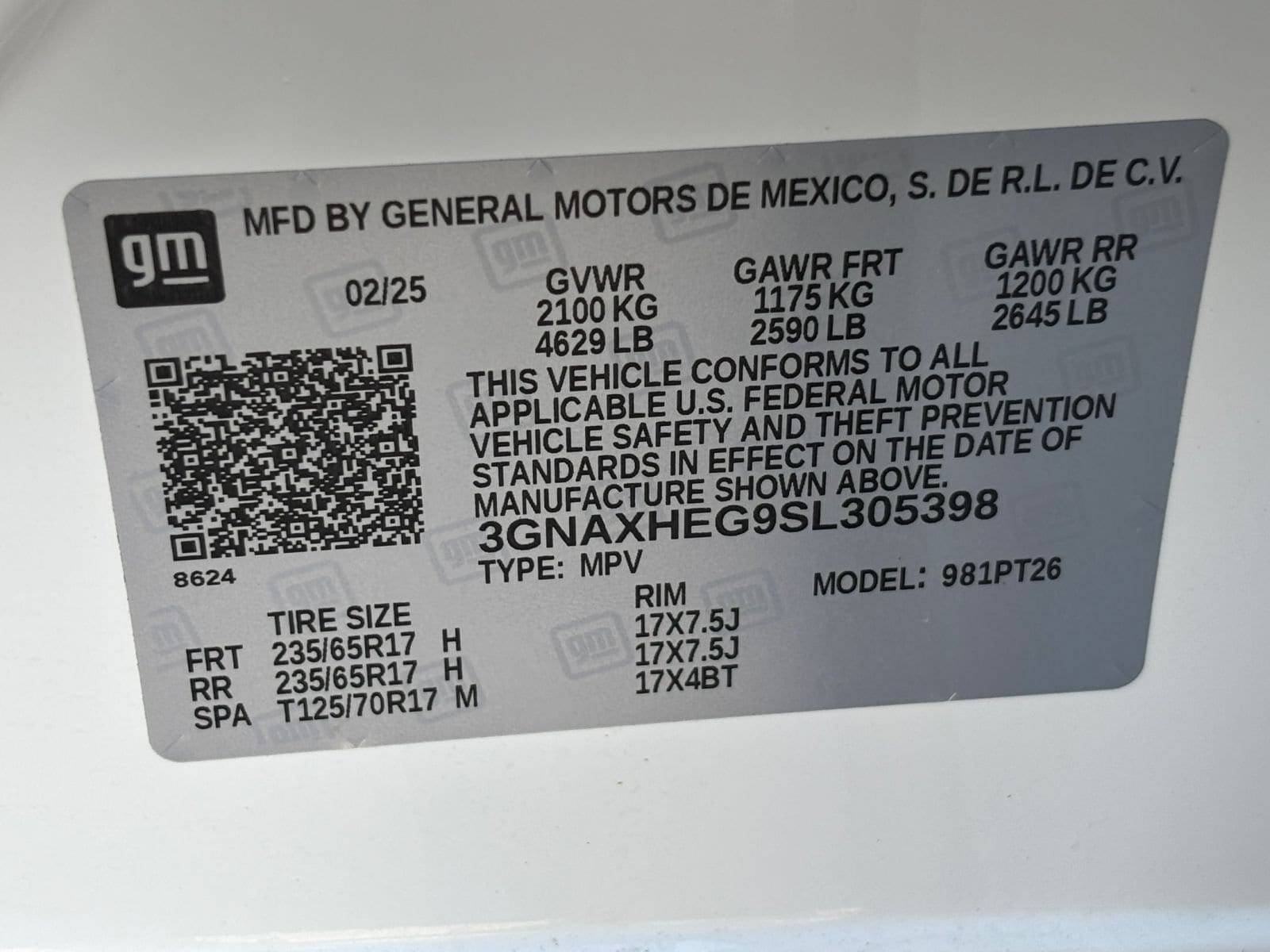 Thumbnail: 2025 Chevrolet Equinox - 28