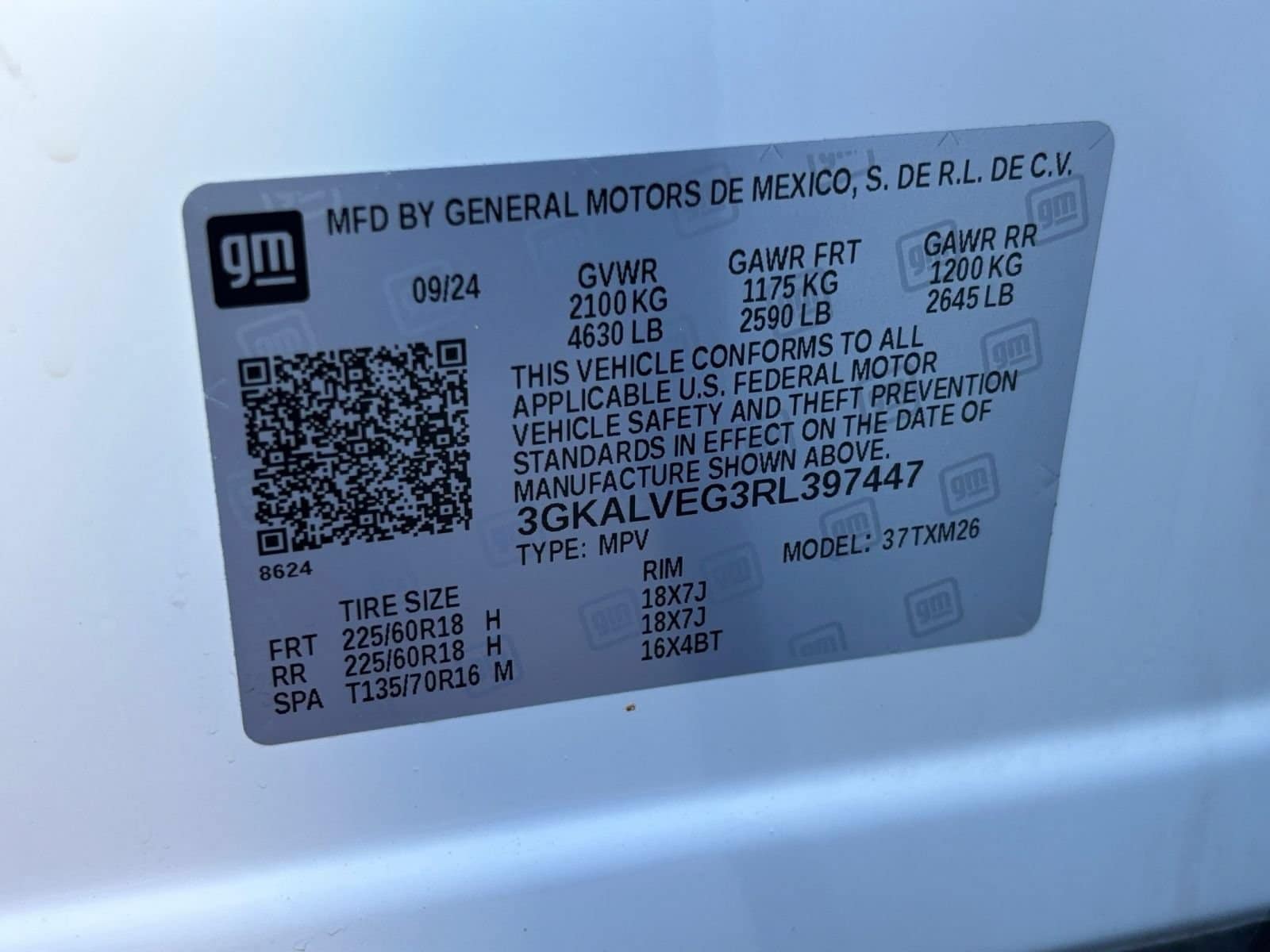 Thumbnail: 2024 GMC Terrain - 27