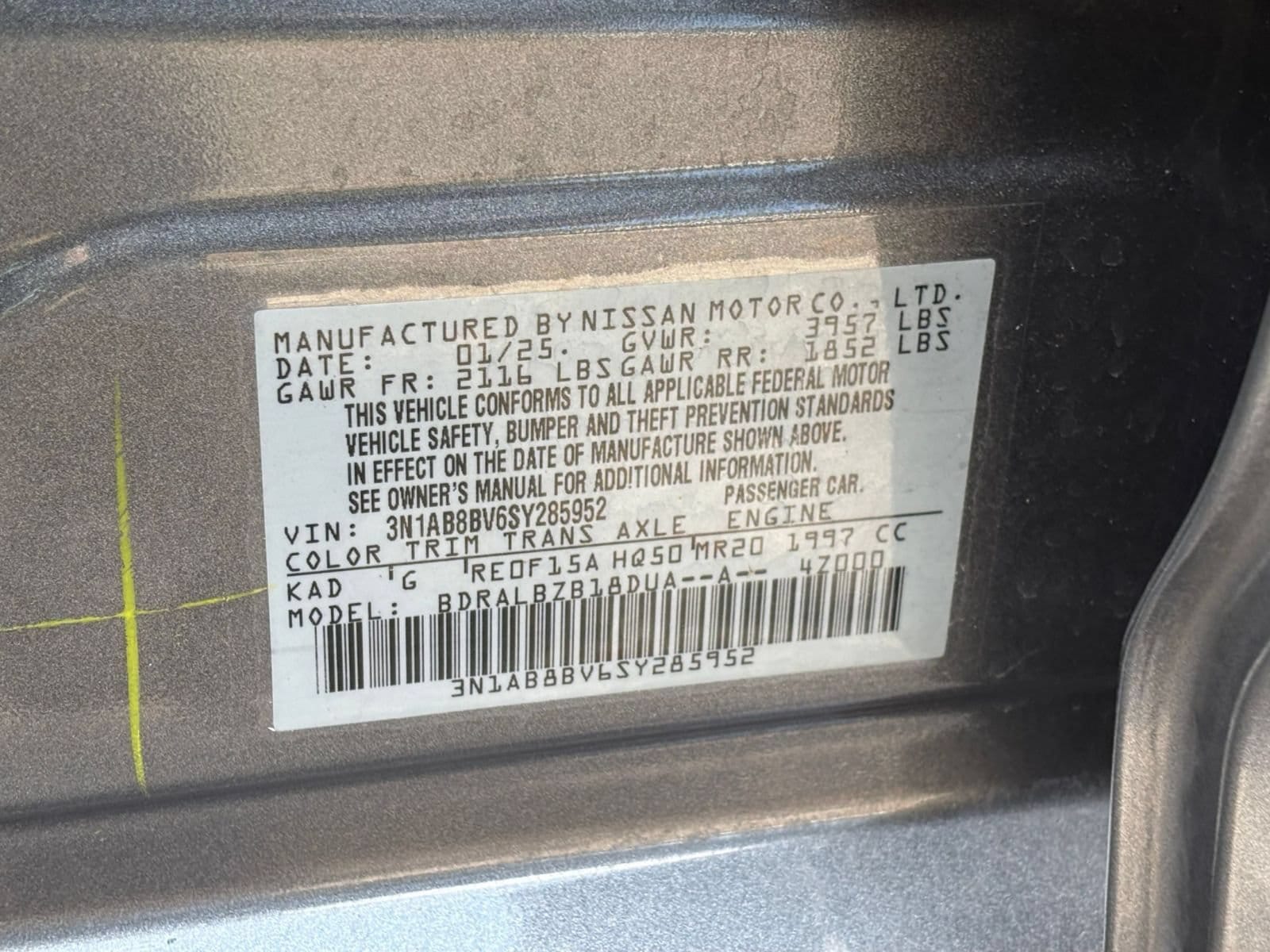 Thumbnail: 2025 Nissan Sentra - 27