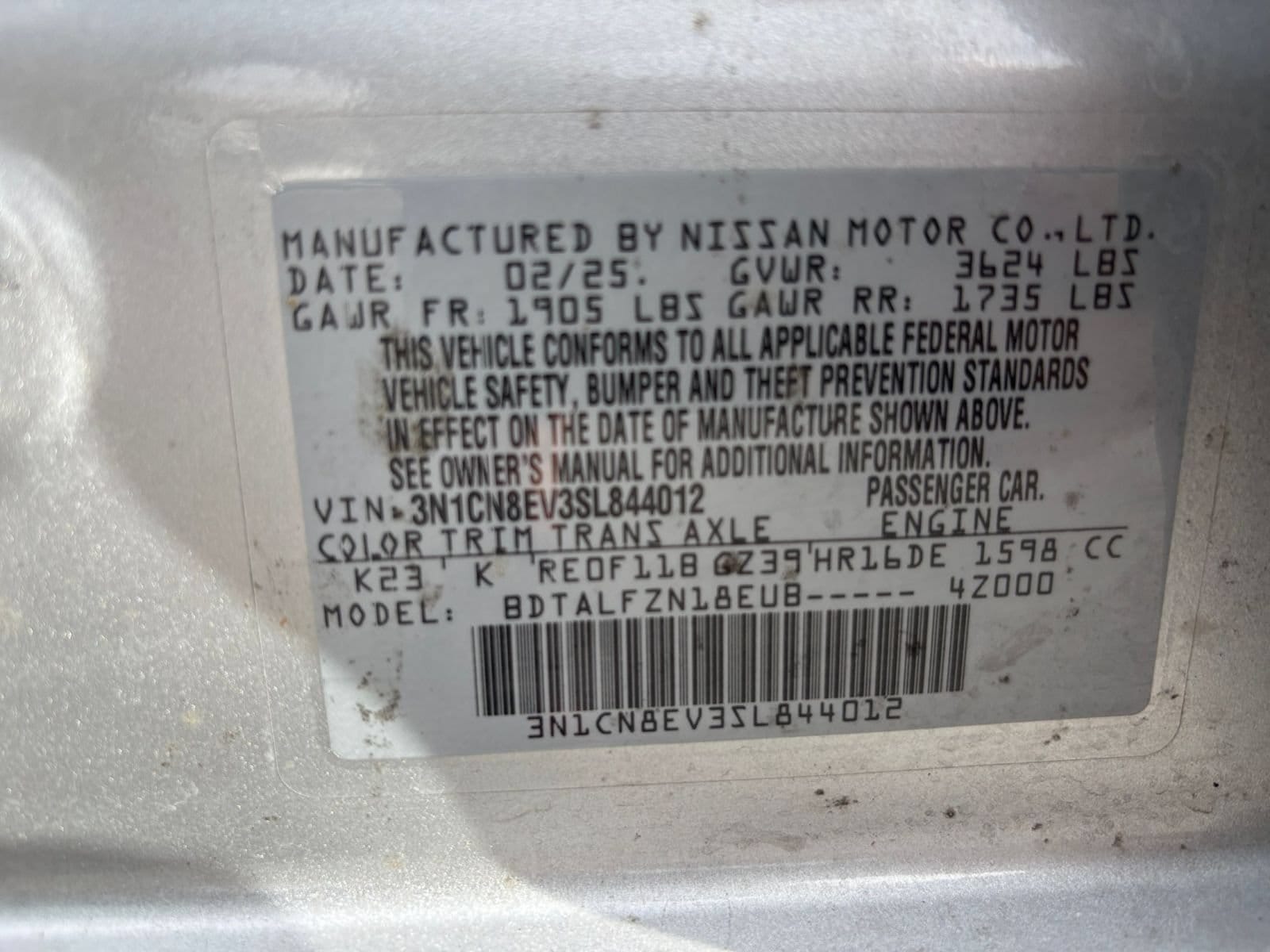 Thumbnail: 2025 Nissan Versa - 26