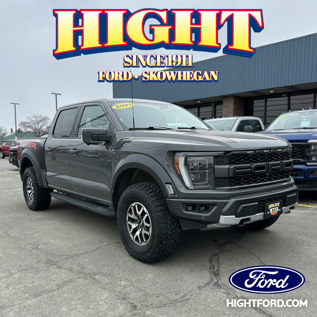 Used 2021 Ford F-150 Raptor Crew Cab Short Bed Truck