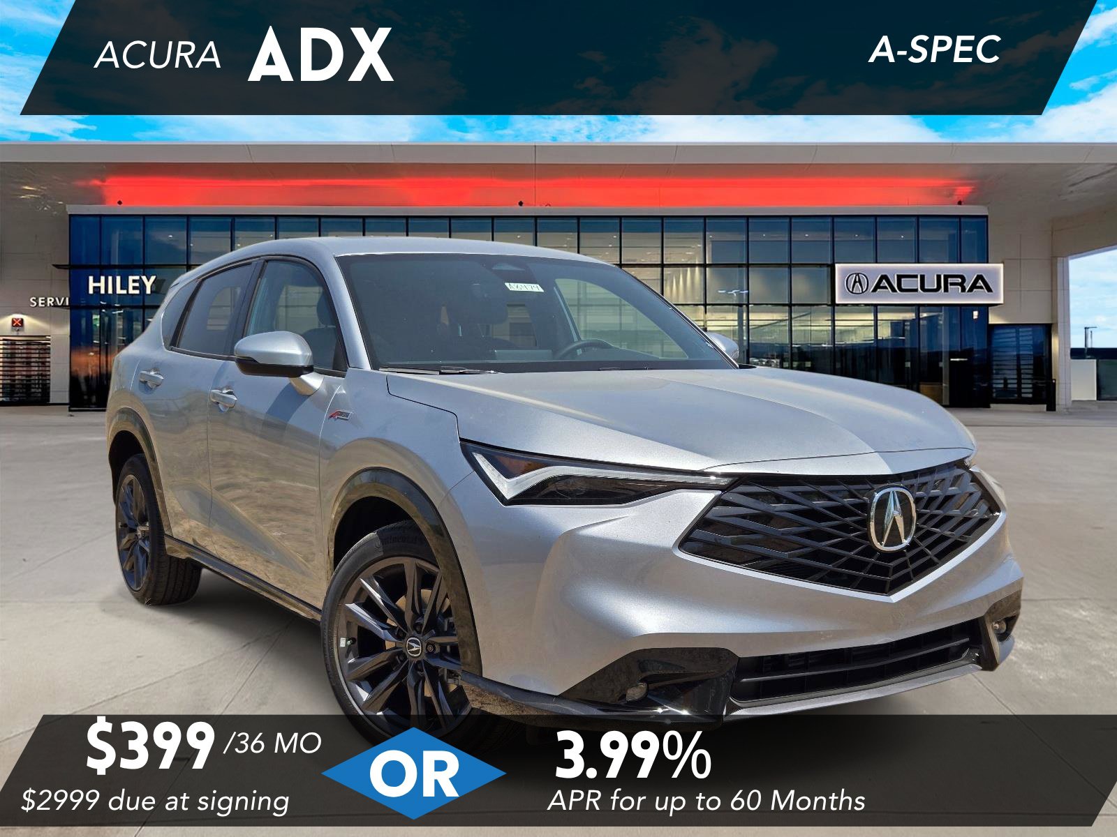 New 2026 Acura ADX A-Spec Package SUV