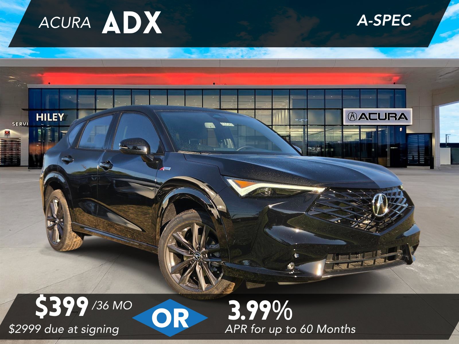 New 2026 Acura ADX A-Spec Package SUV