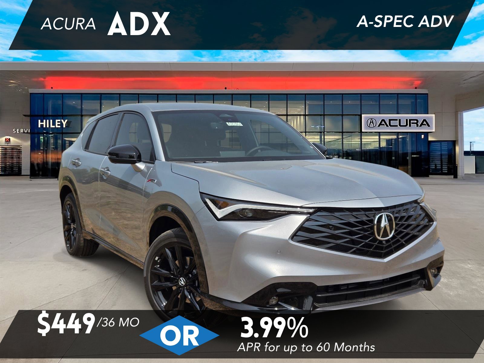 New 2026 Acura ADX A-Spec Advance Package SUV
