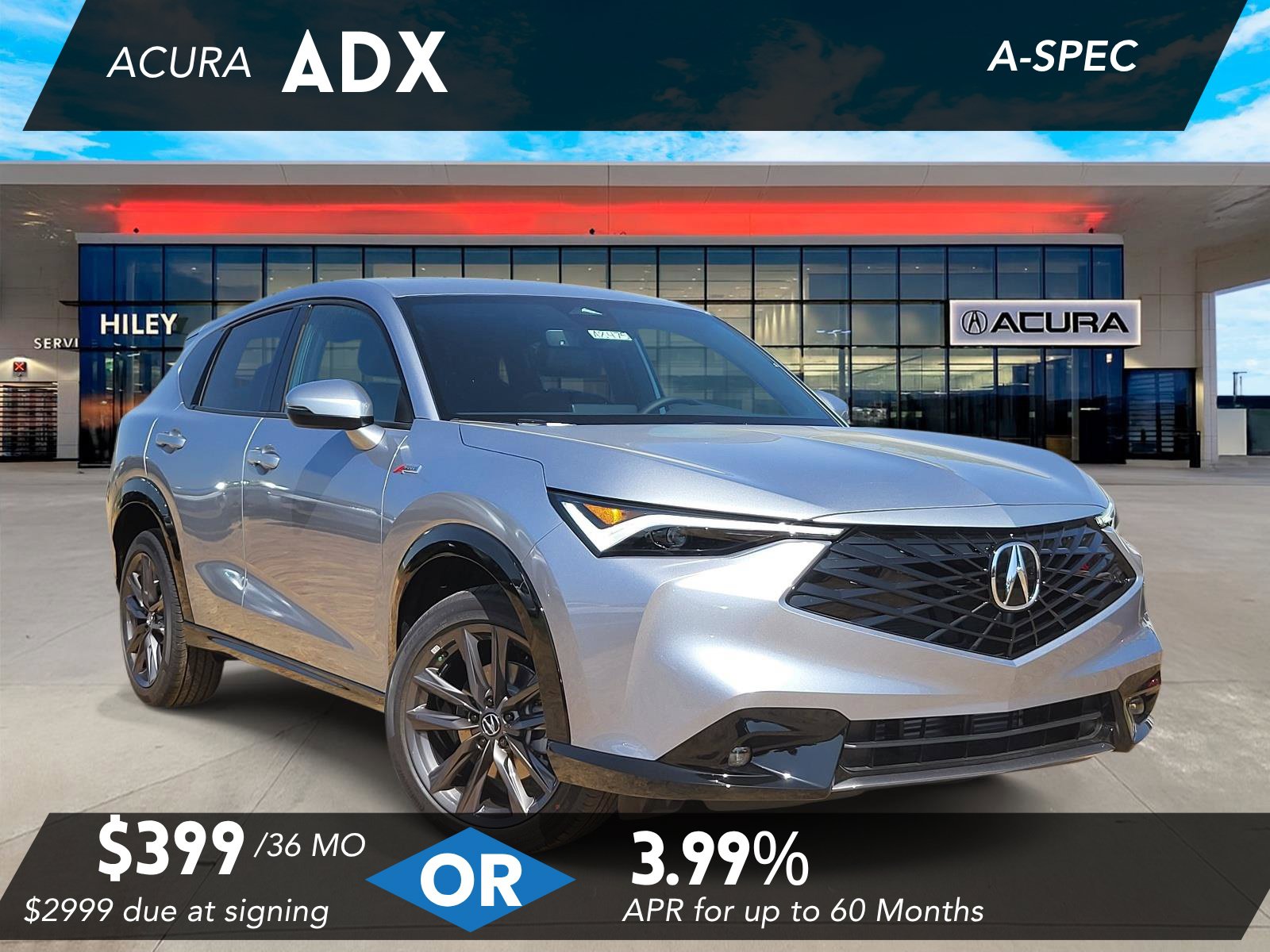 New 2026 Acura ADX A-Spec Package SUV