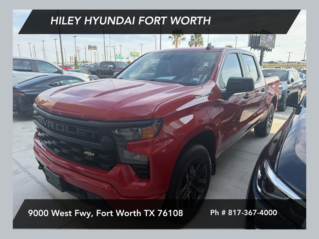 Used 2022 Chevrolet Silverado 1500 Custom Truck Crew Cab