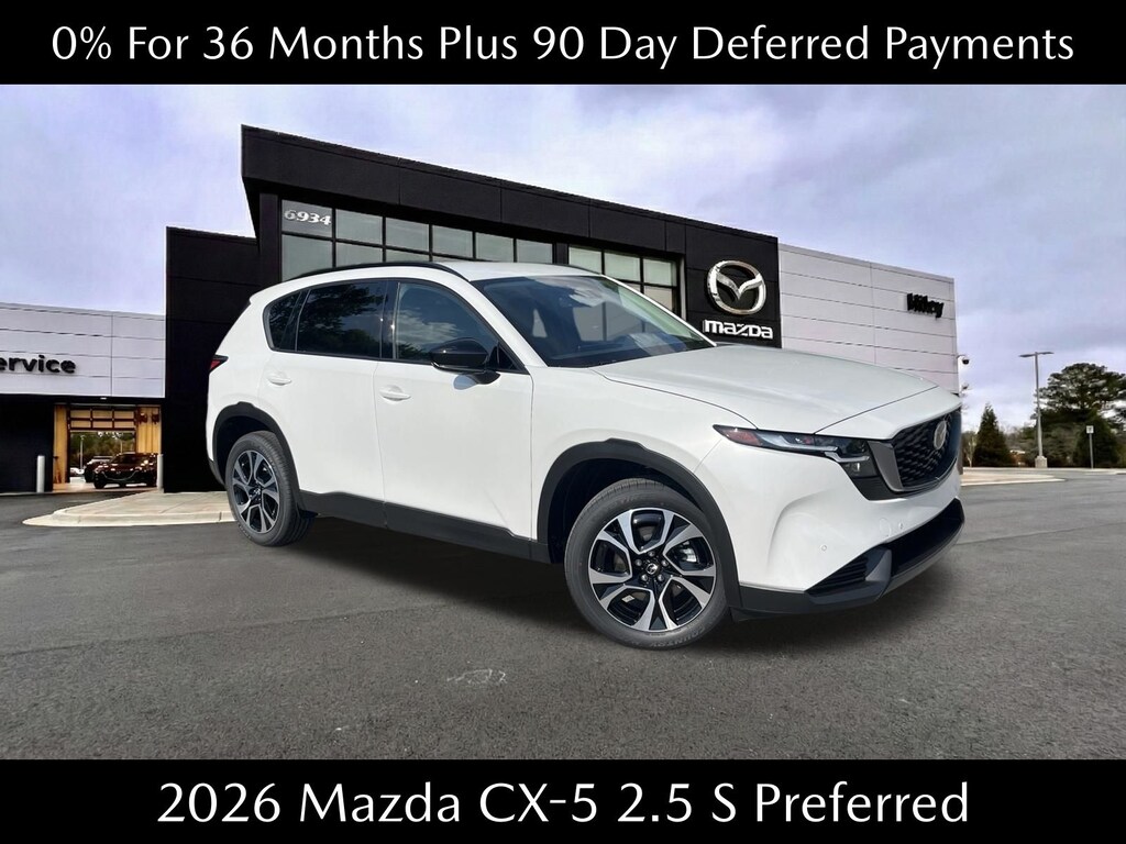 New 2026 Mazda CX-5 2.5 S Preferred SUV