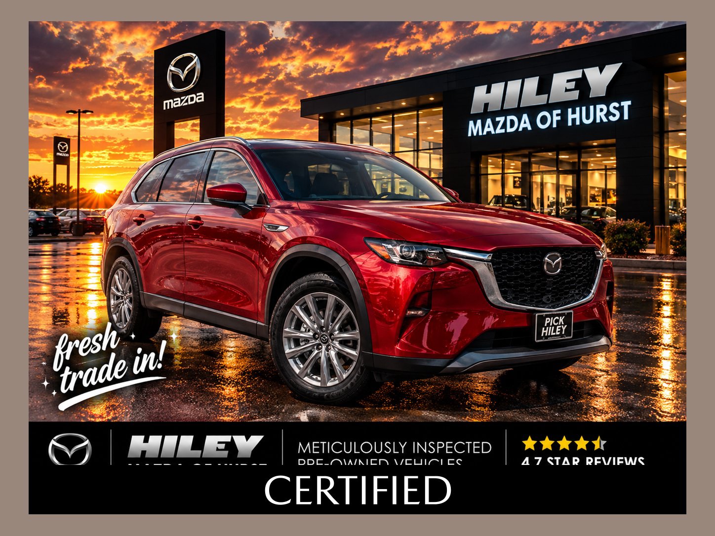 Certified 2025 Mazda CX-90 3.3 Turbo Preferred SUV