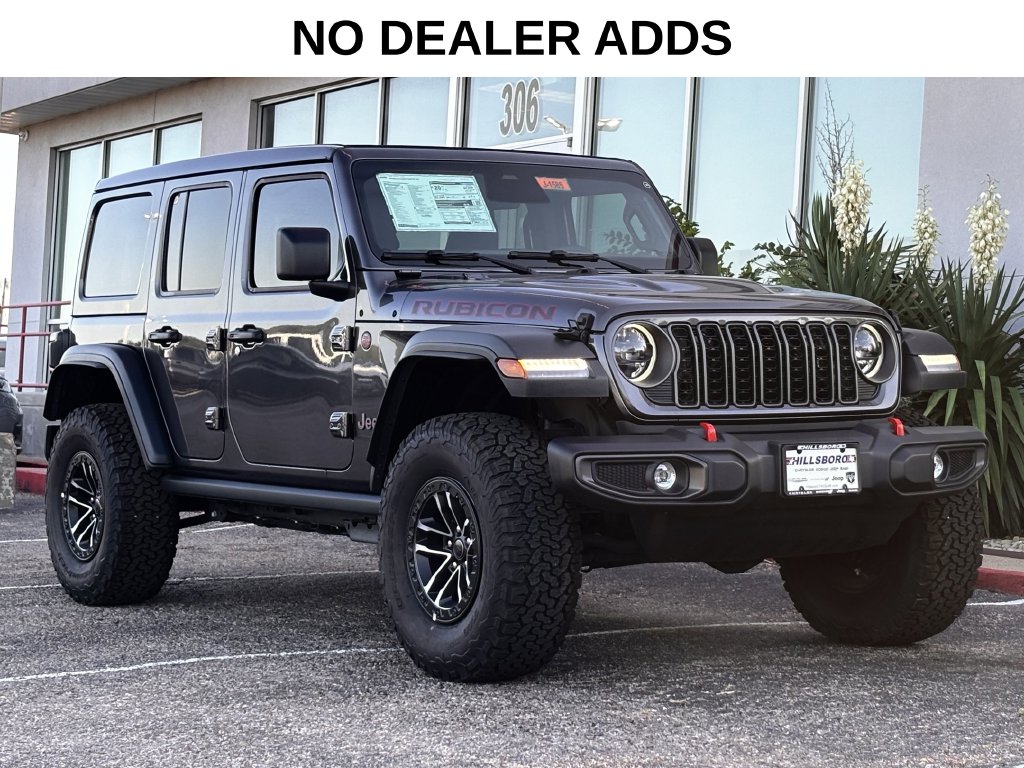 New 2026 Jeep Wrangler 4-DOOR RUBICON Sport Utility