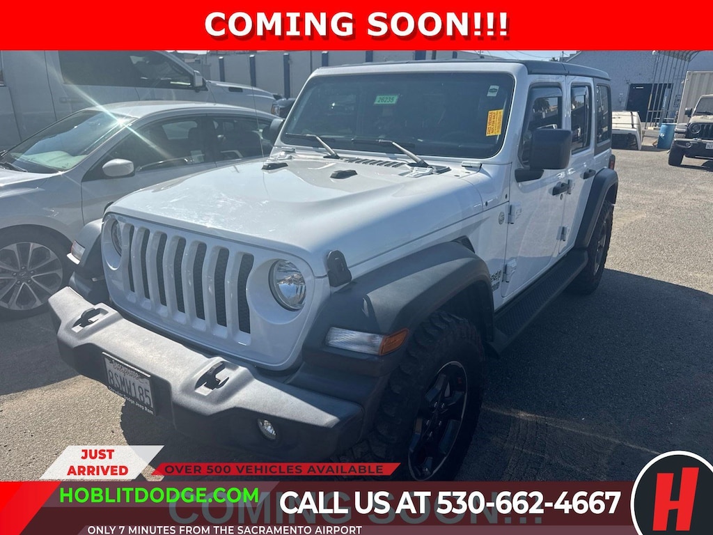 Certified 2019 Jeep Wrangler Unlimited Sport SUV