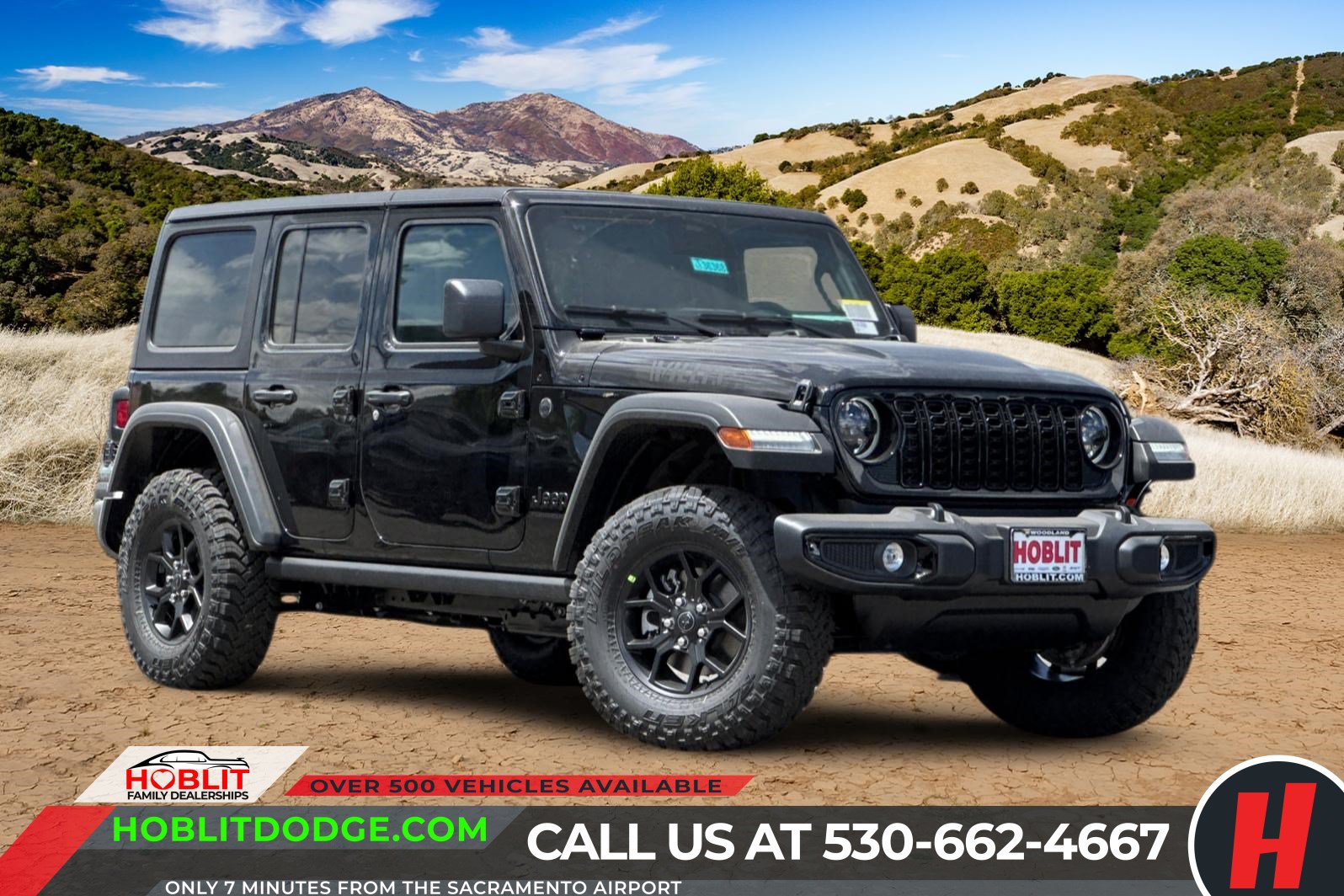 2026 Jeep Wrangler 4-DOOR WILLYS Sport Utility