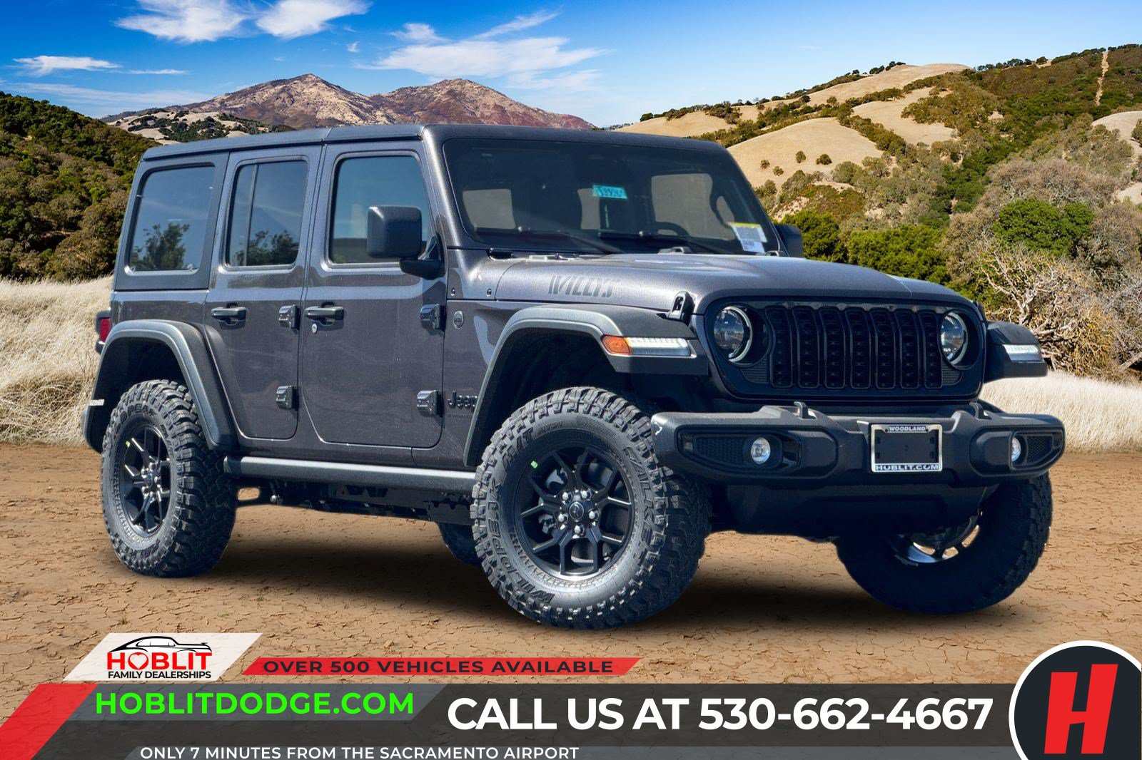 2026 Jeep Wrangler 4-DOOR WILLYS Sport Utility