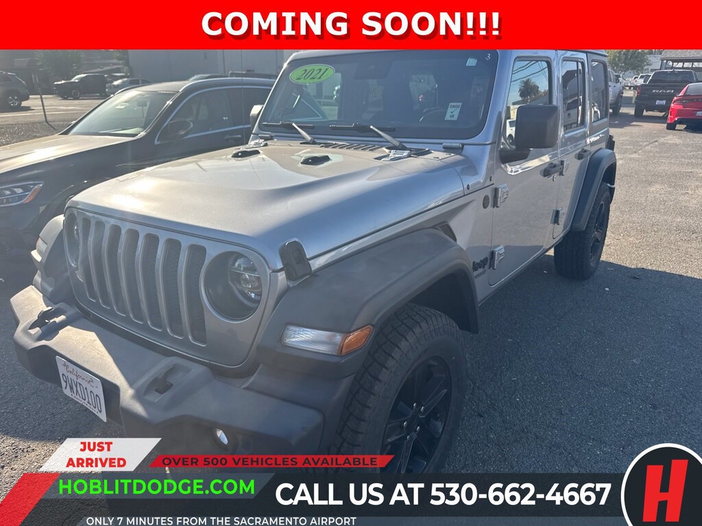 Certified 2021 Jeep Wrangler Unlimited Sport Altitude SUV