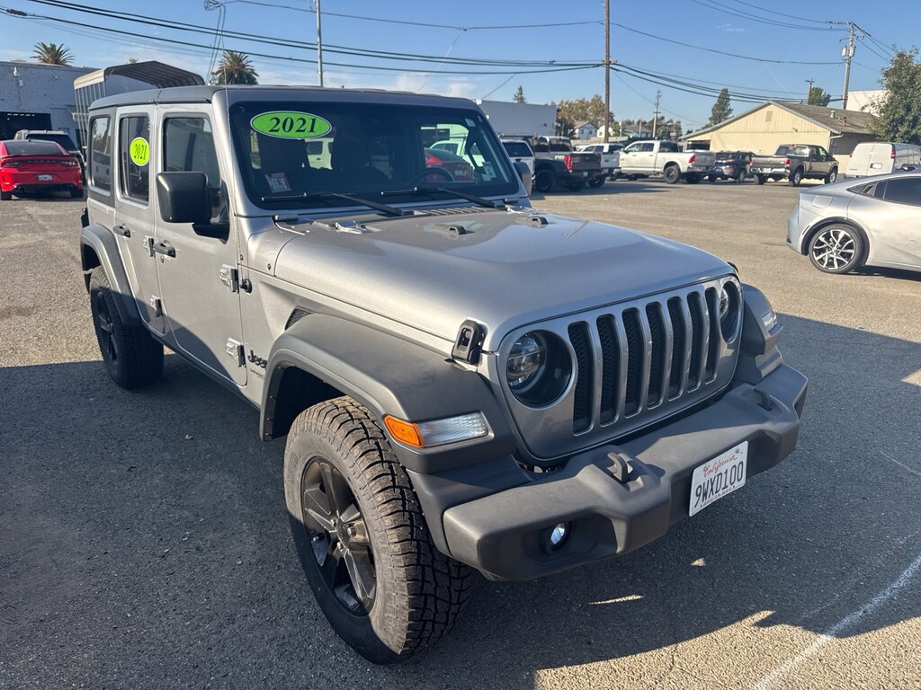 Certified 2021 Jeep Wrangler Unlimited Sport Altitude SUV