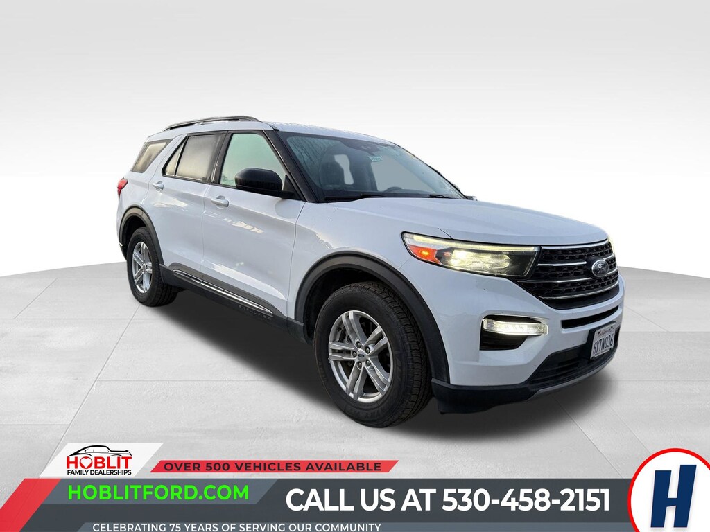 Used 2021 Ford Explorer XLT 4WD w/ 3rd Row Seating SUV