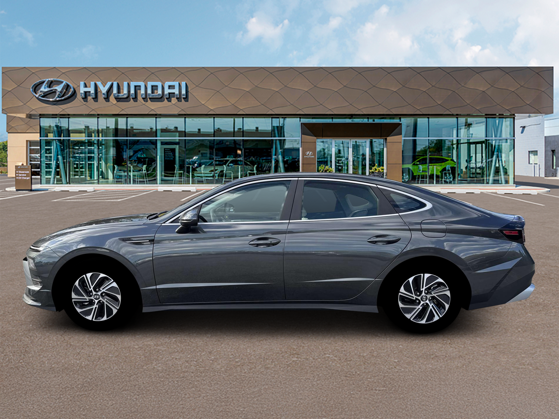 2026 Hyundai Sonata Hybrid Blue - Photo 3