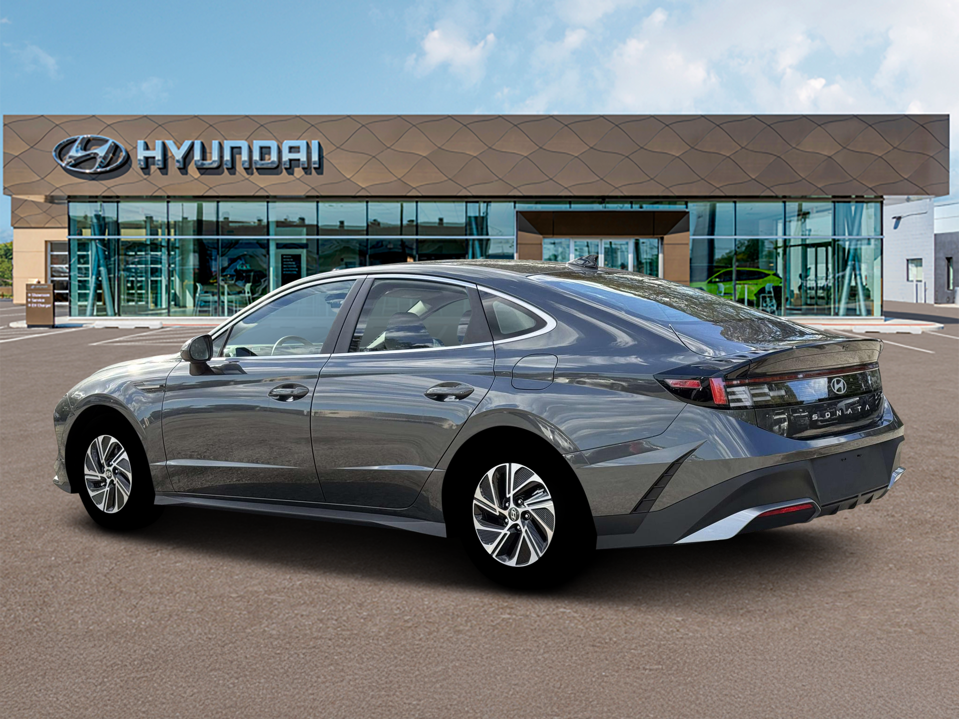 2026 Hyundai Sonata Hybrid Blue - Photo 4