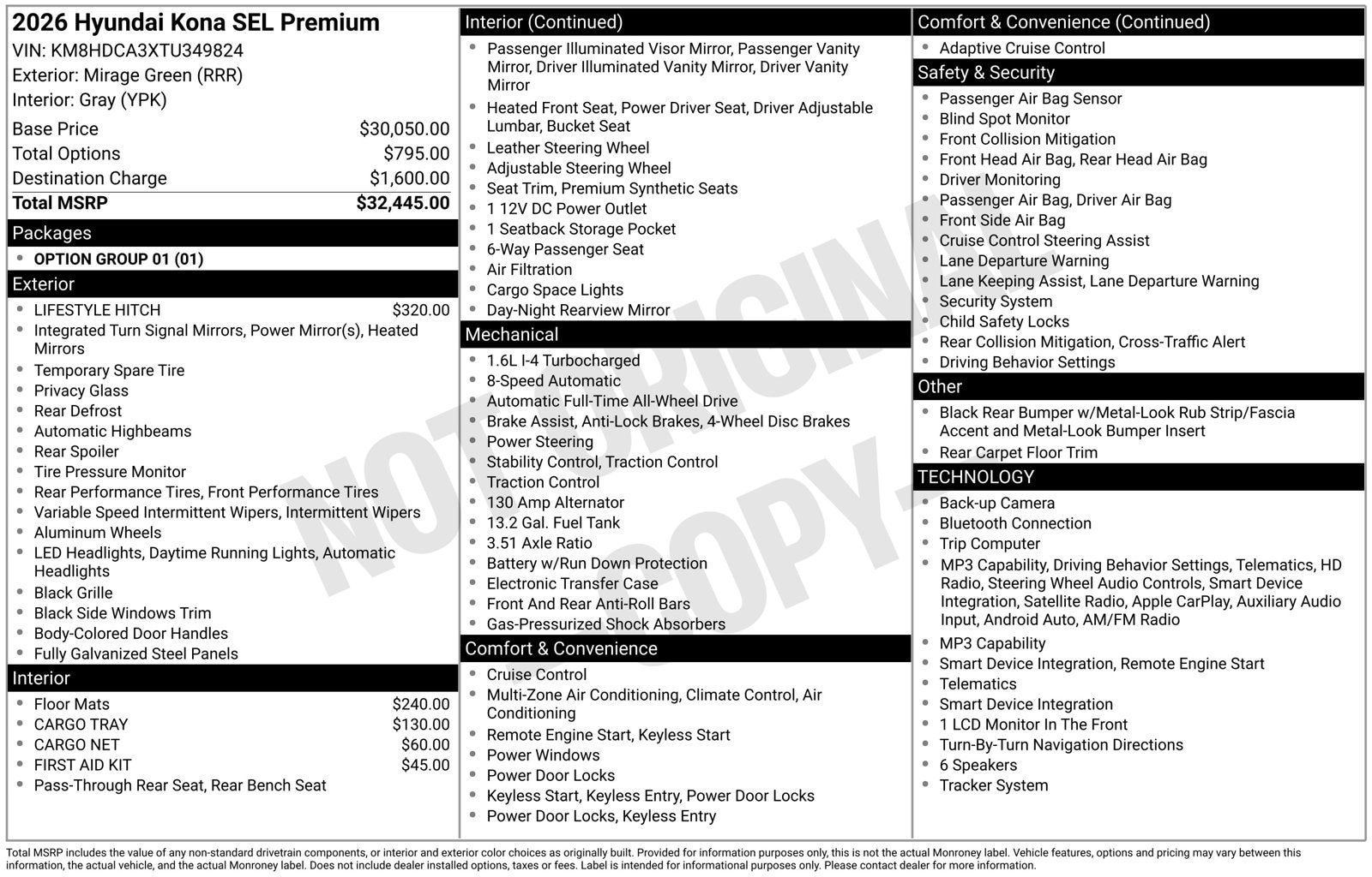 2026 Hyundai Kona SEL Premium - Photo 24