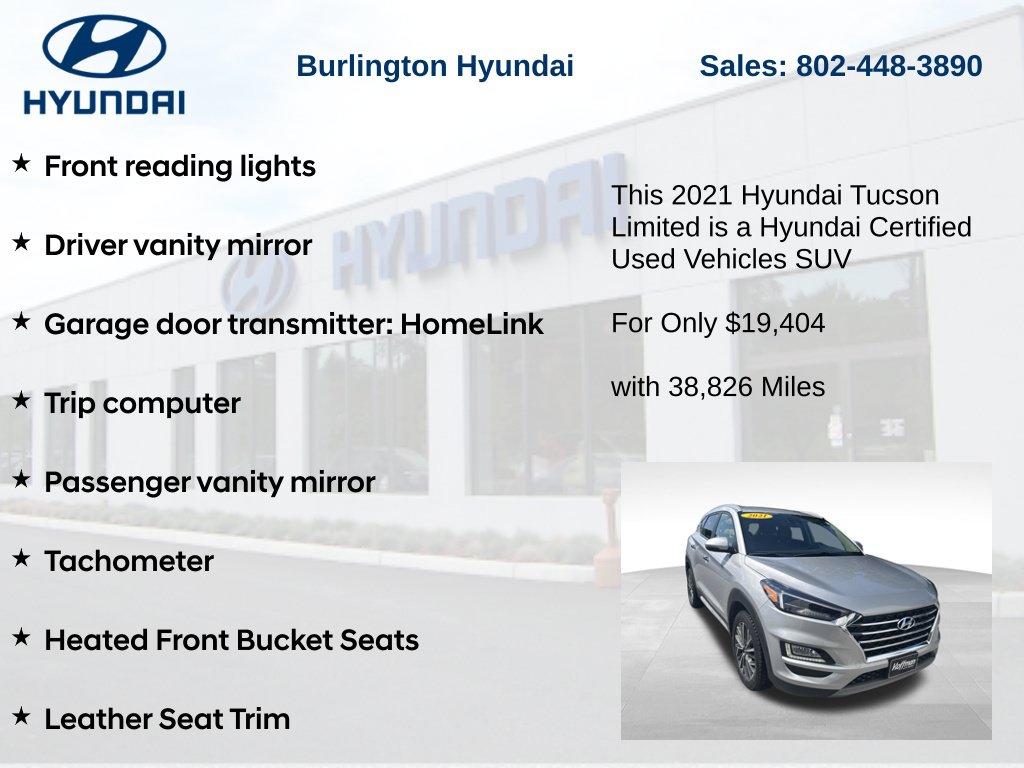 2021 Hyundai Tucson Limited - Photo 29