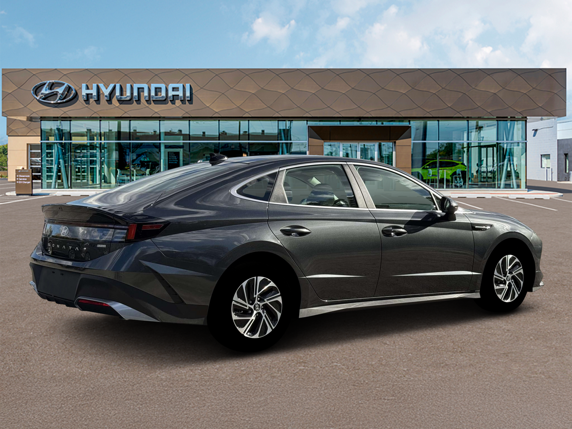 2026 Hyundai Sonata Hybrid Blue - Photo 8