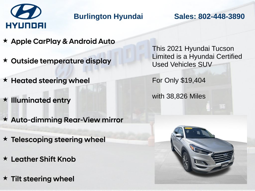 2021 Hyundai Tucson Limited - Photo 28