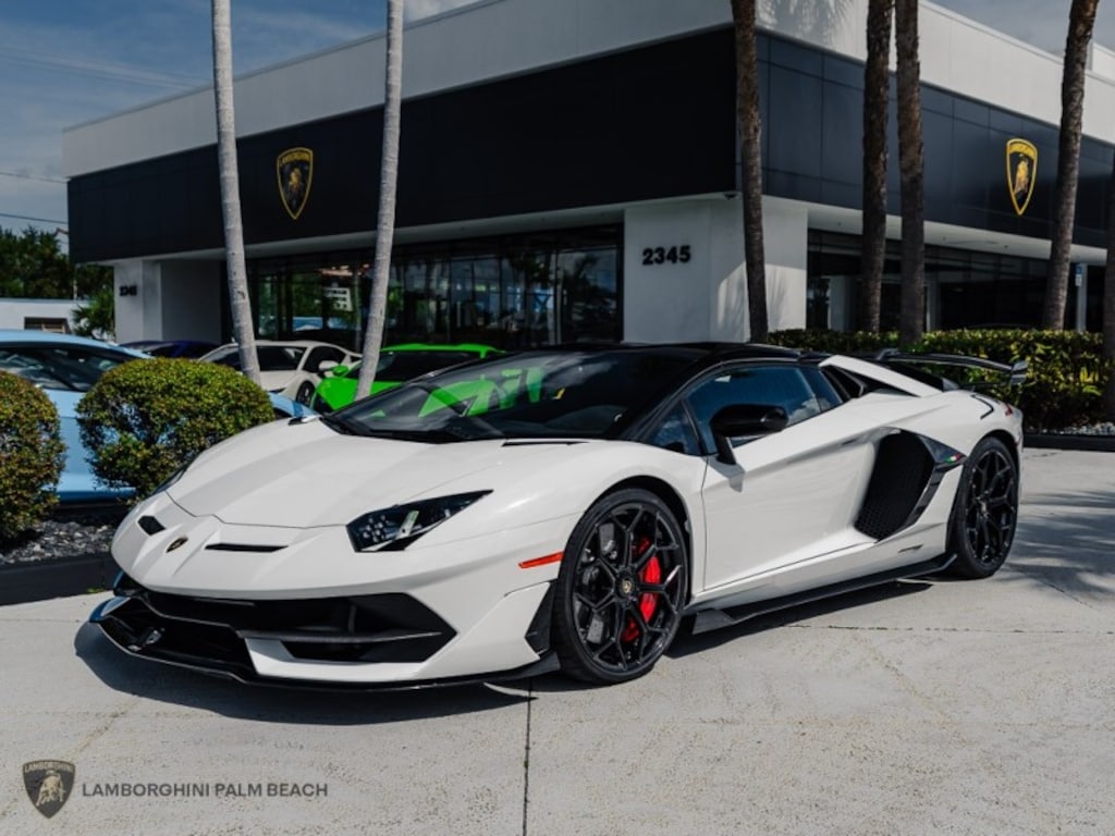 Certified 2021 Lamborghini Aventador SVJ Roadster Convertible