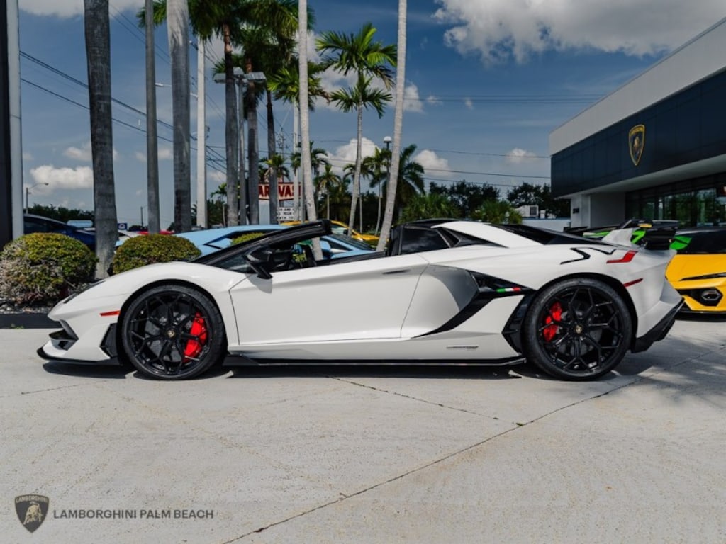 Certified 2021 Lamborghini Aventador SVJ Roadster Convertible