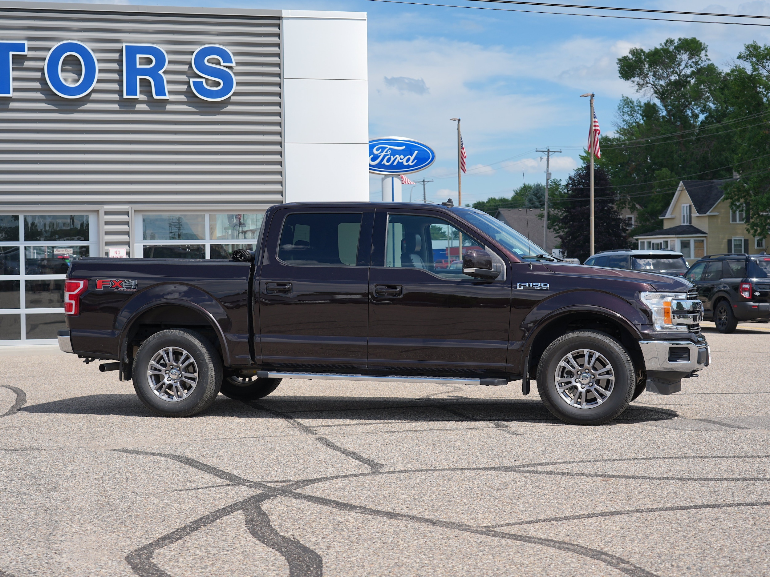 Used 2019 Ford F-150 Lariat with VIN 1FTEW1E57KFB63131 for sale in Cokato, Minnesota