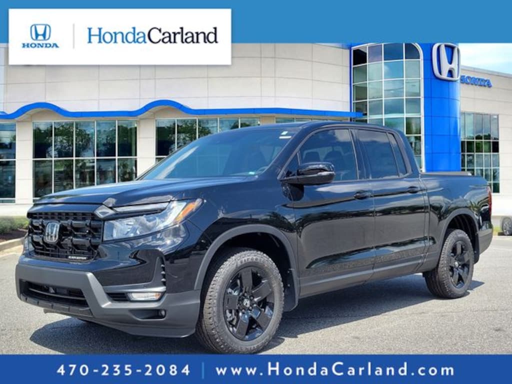New 2026 Honda Ridgeline Black Edition Truck Crew Cab