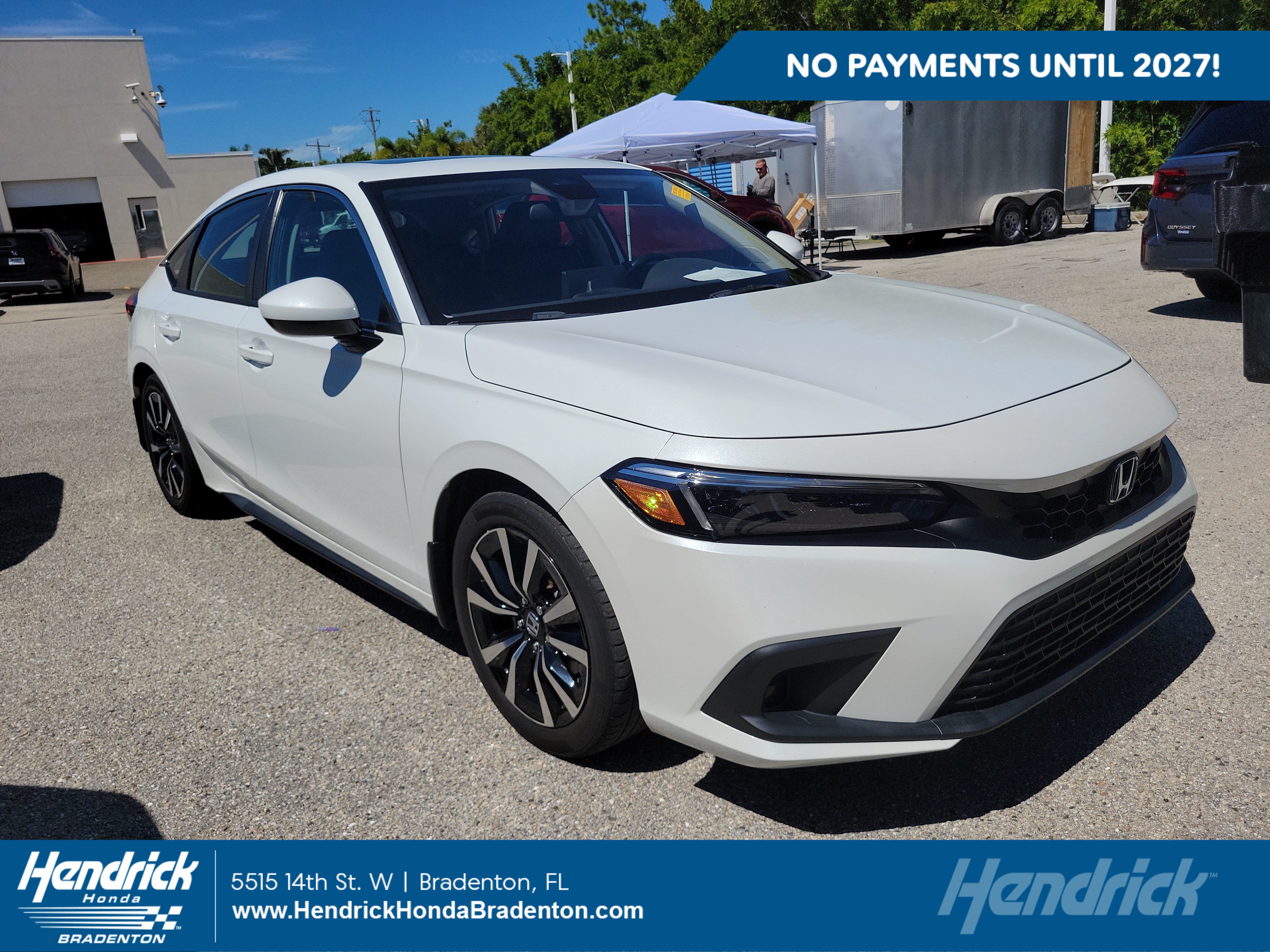 Certified 2024 Honda Civic EX-L Hatchback